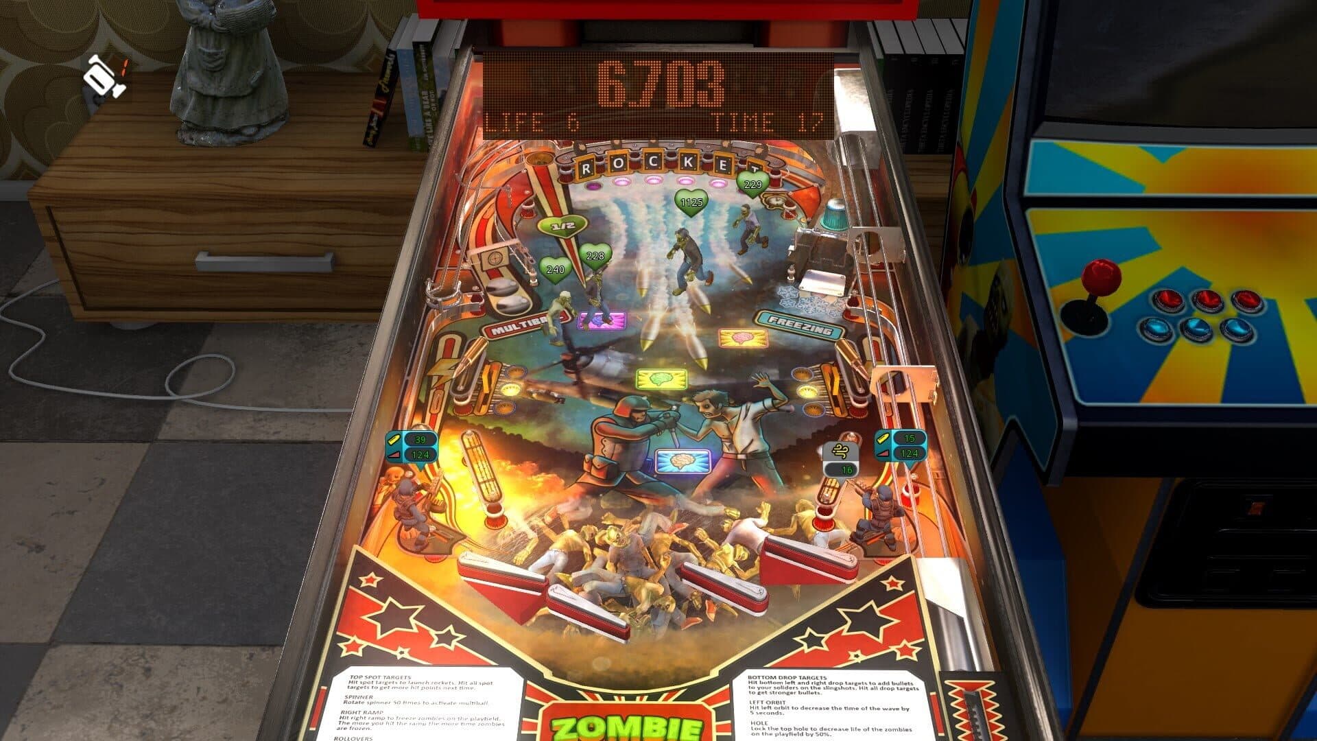 Zaccaria Pinball: Zombie Invasion screenshot 2