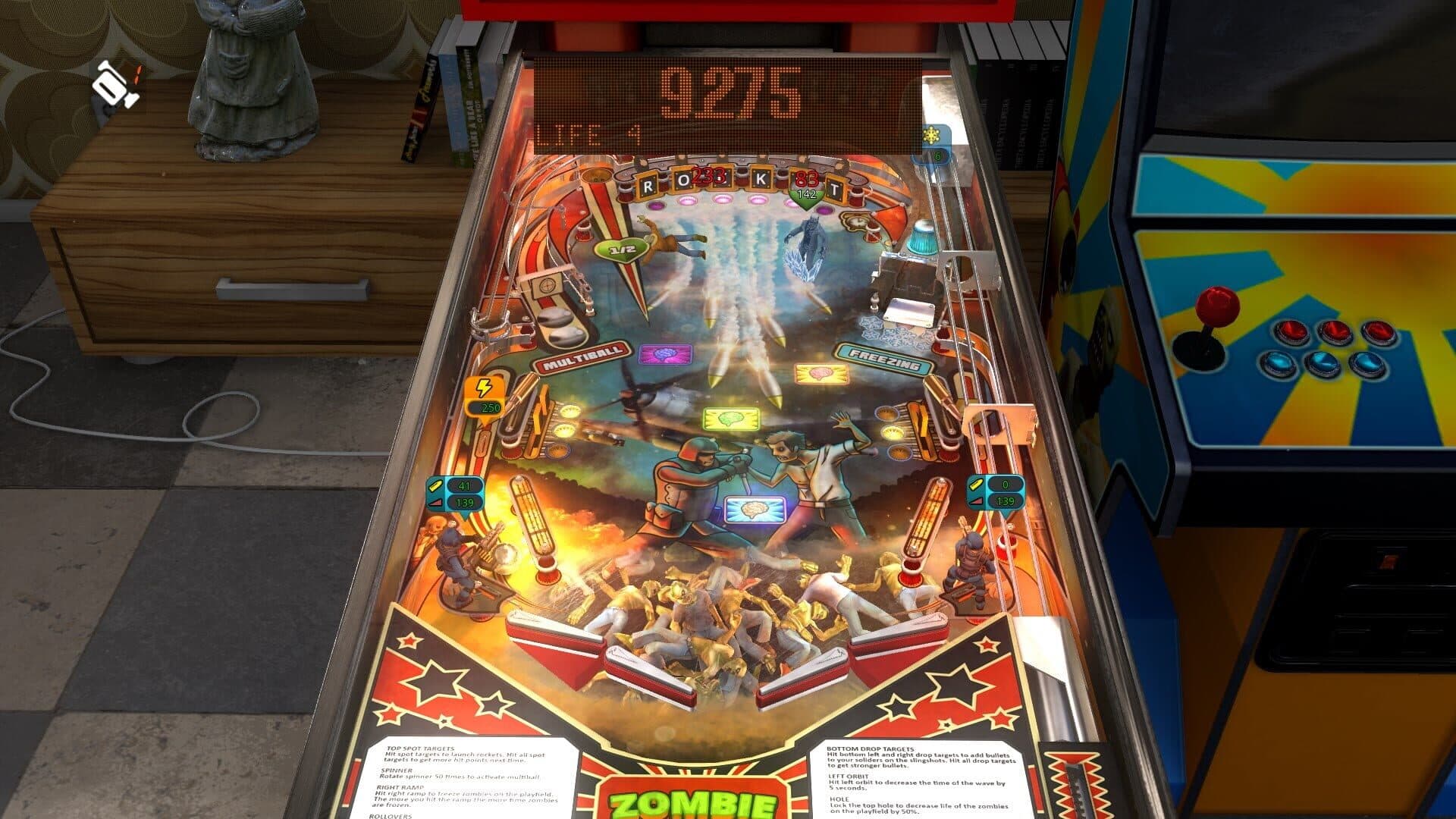 Zaccaria Pinball: Zombie Invasion screenshot 3
