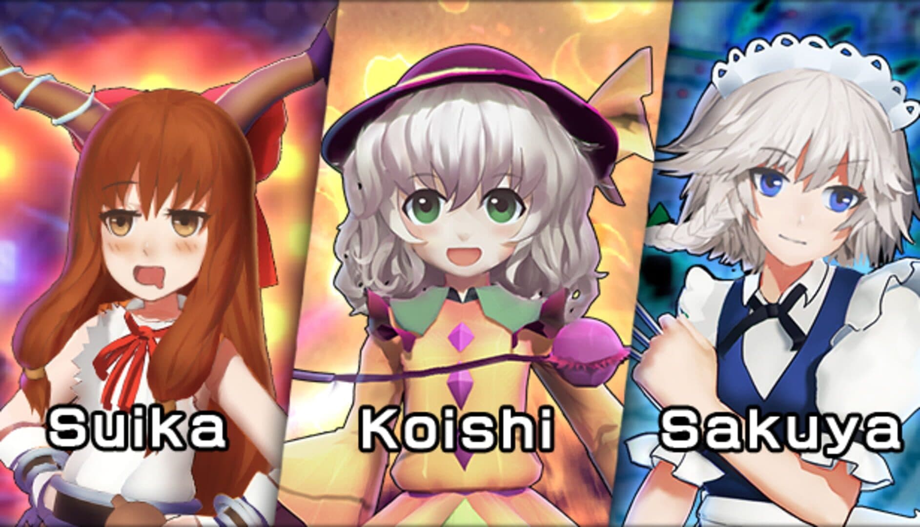 The Disappearing of Gensokyo: Sakuya, Koishi, Suika screenshot 7