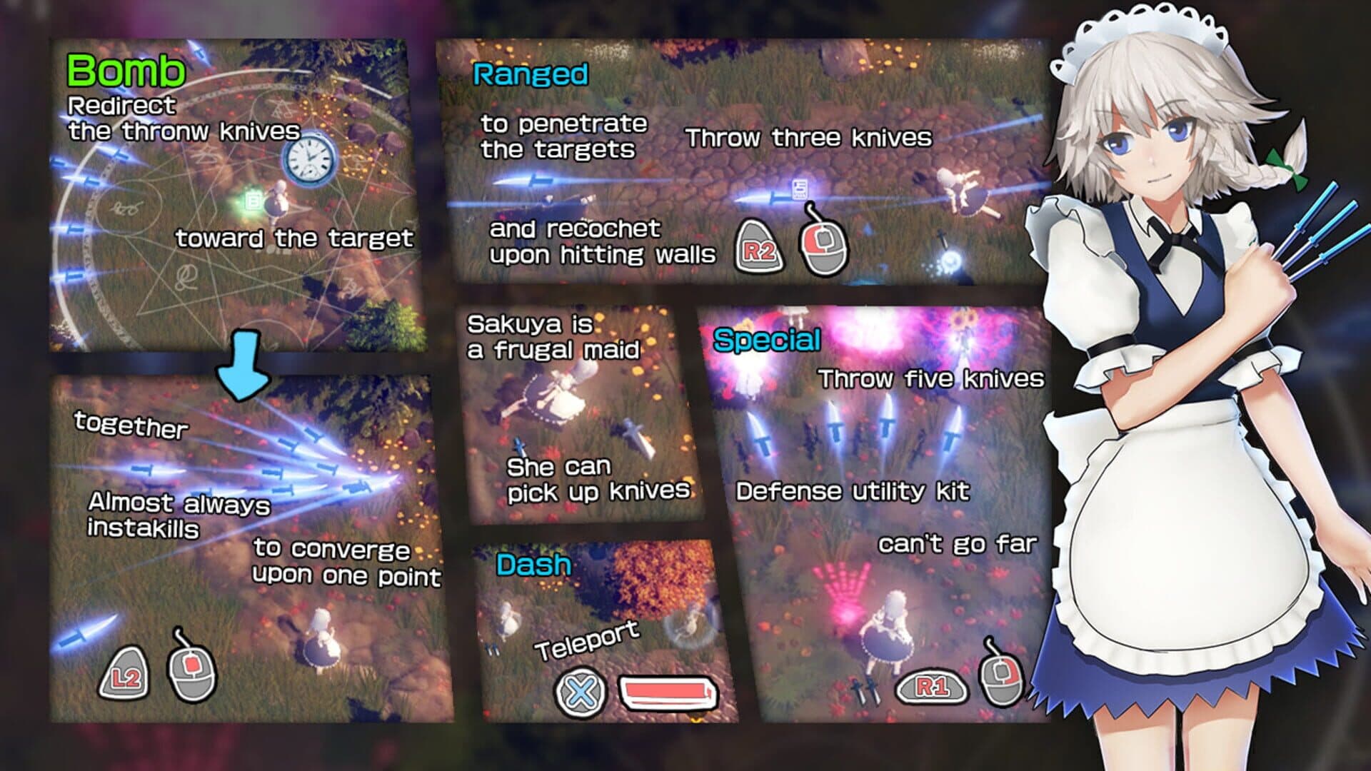The Disappearing of Gensokyo: Sakuya, Koishi, Suika screenshot 6