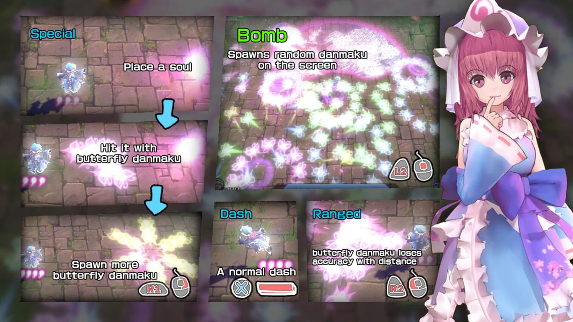 The Disappearing of Gensokyo: Youmu, Yuyuko screenshot 8