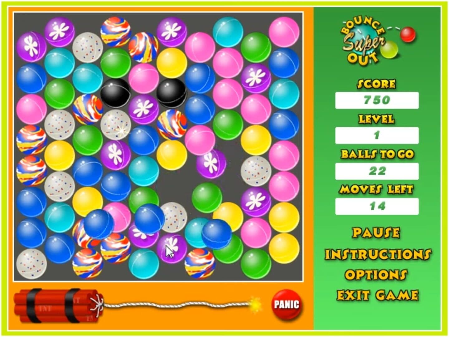 Super Bounce Out screenshot 1