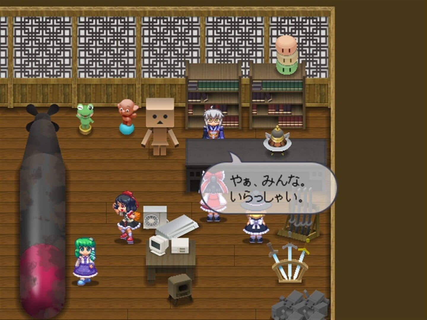 Touhou Soujinengi Zansho: The Genius of Sappheiros - Shuumatsu screenshot 2