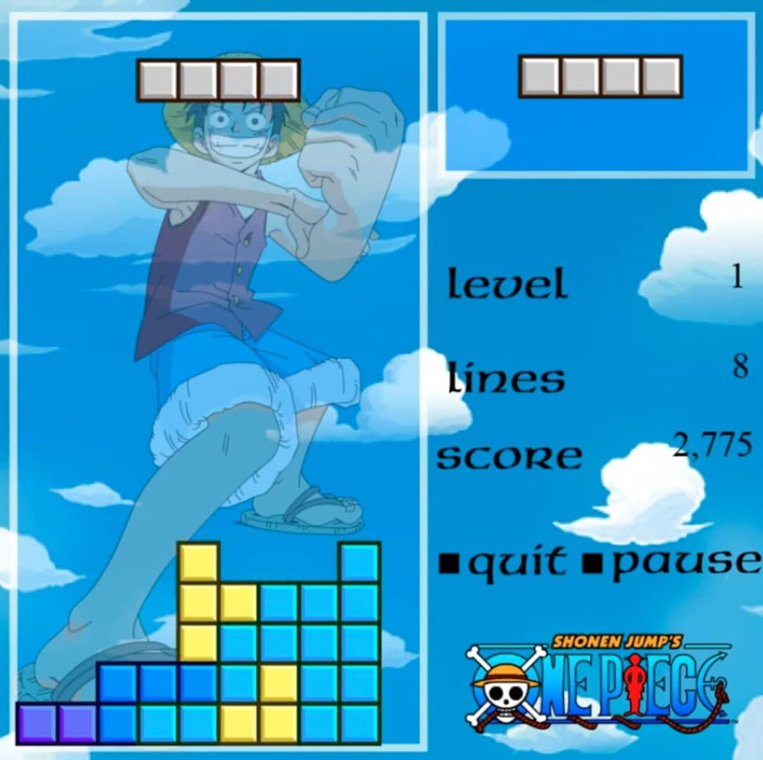 One Piece Tetris screenshot 1