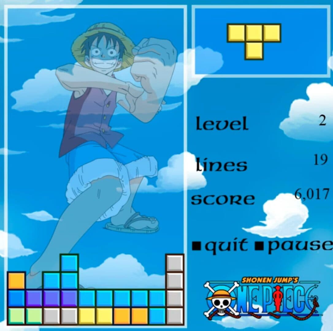 One Piece Tetris screenshot 2