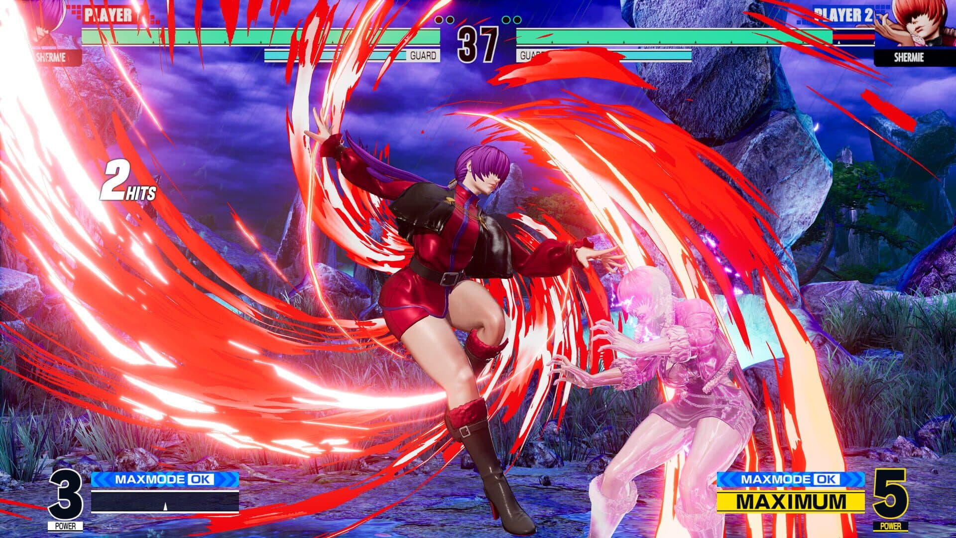 The King of Fighter XV: Characters - Team Awakened Orochi screenshot 2