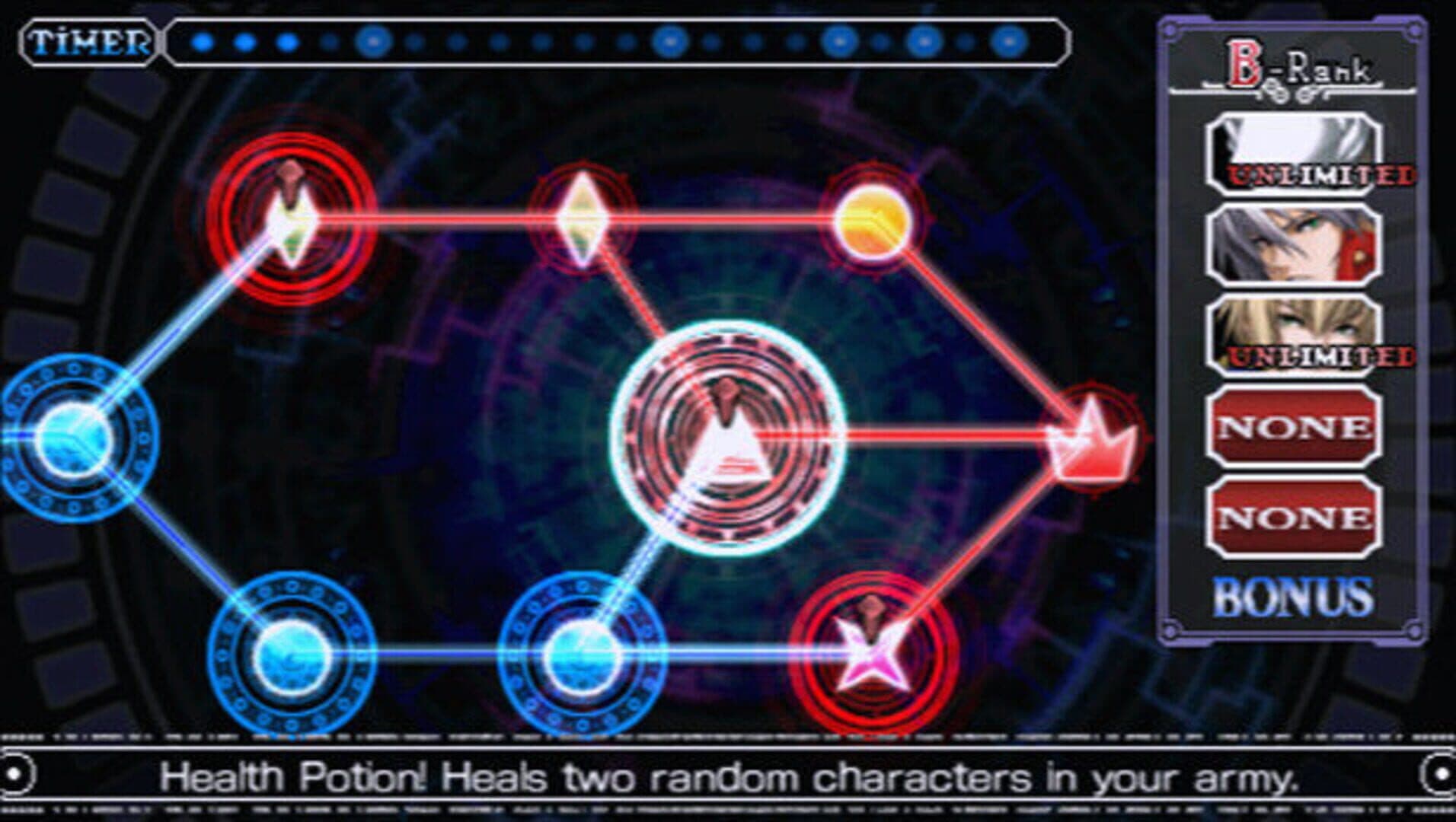 BlazBlue: Calamity Trigger Portable screenshot 2