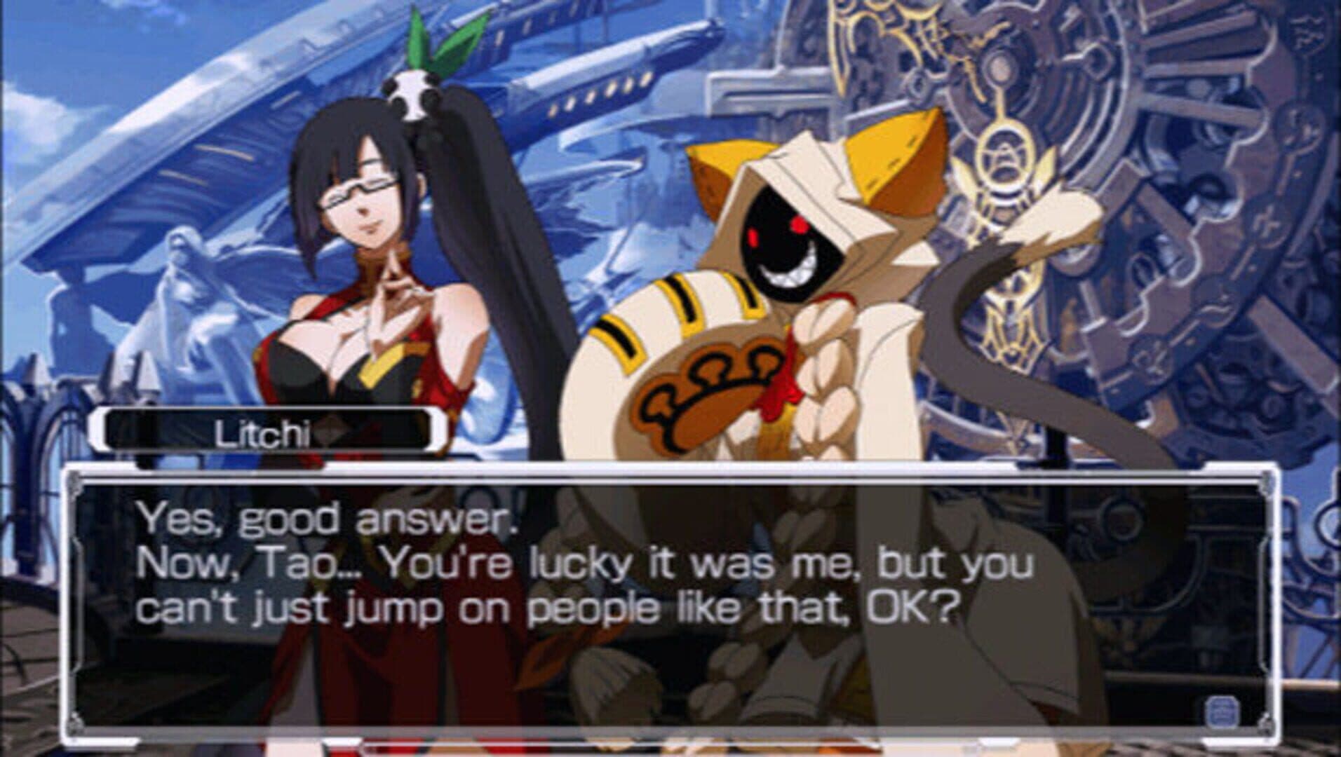 BlazBlue: Calamity Trigger Portable screenshot 3