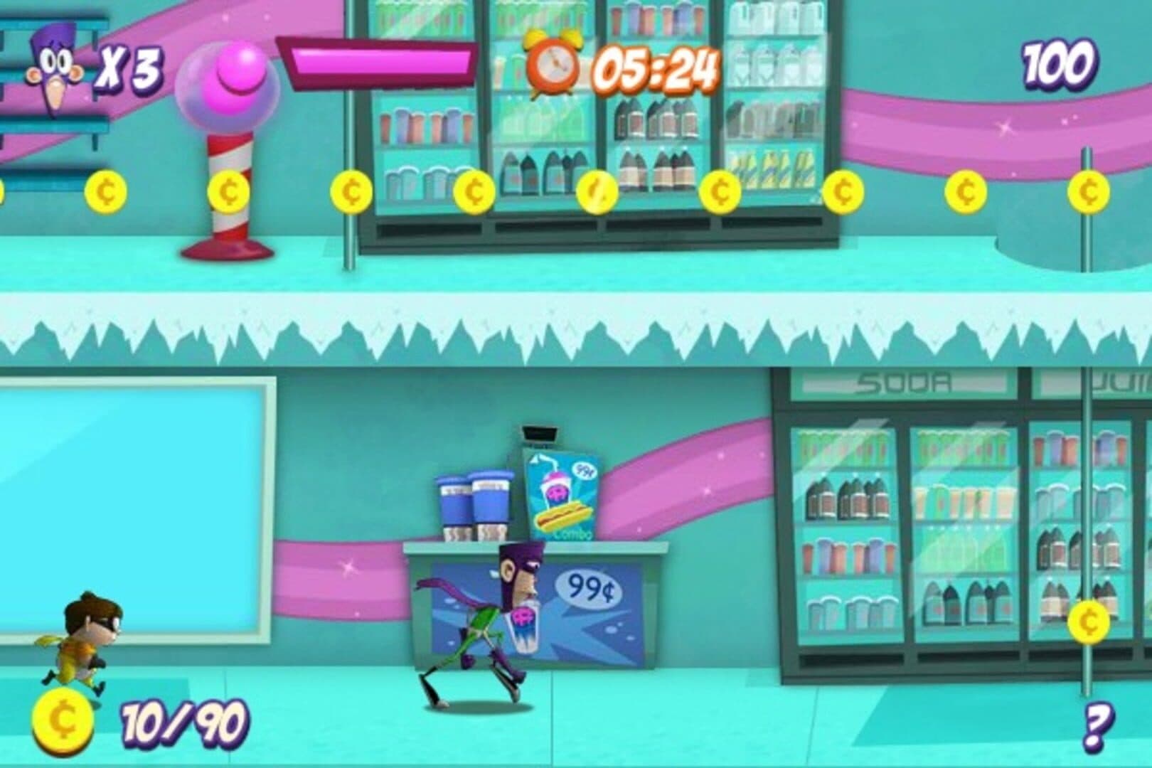 Fanboy & Chum Chum: Arcade Raid screenshot 3