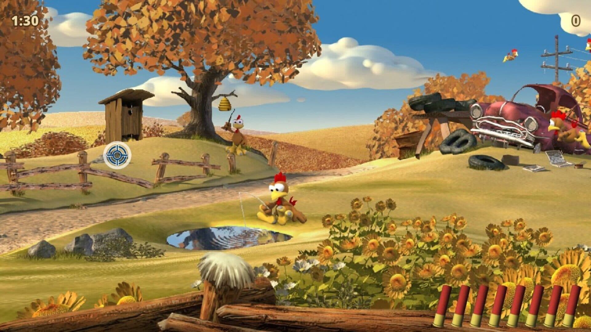 Moorhuhn X: Crazy Chicken X screenshot 1