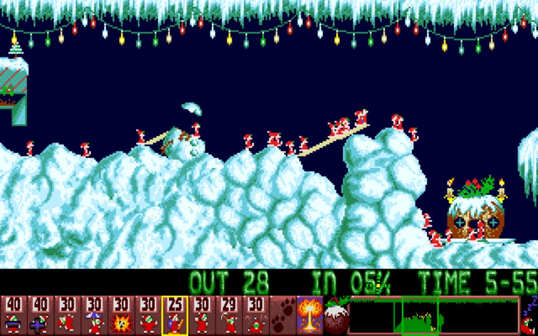 Holiday Lemmings screenshot 2