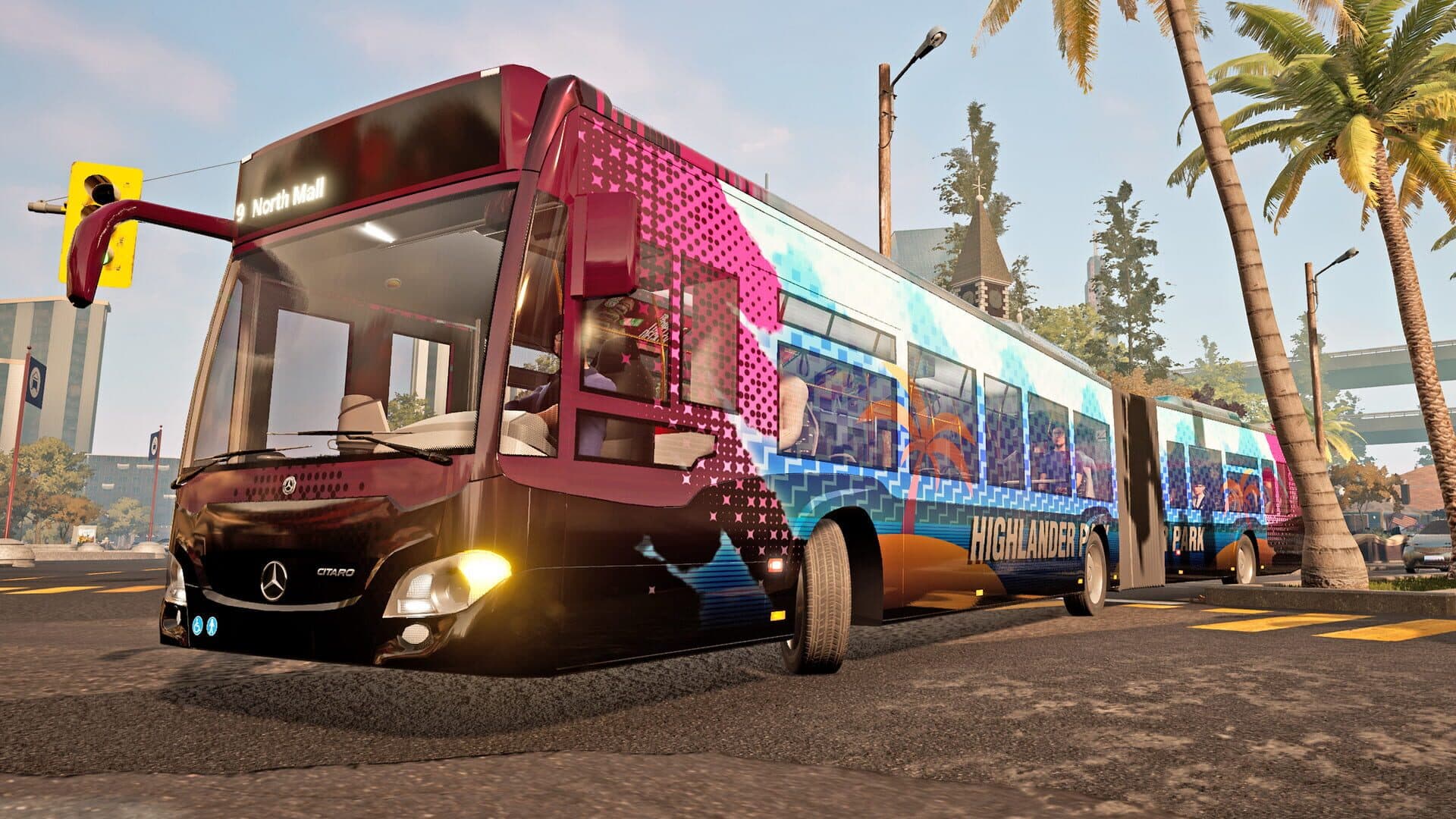 Bus Simulator 21: Angel Shores Insider Skin Pack screenshot 3