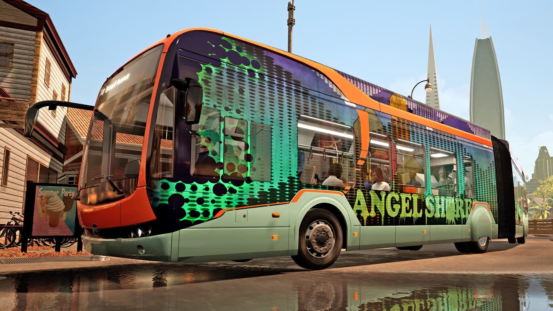 Bus Simulator 21: Angel Shores Insider Skin Pack screenshot 4