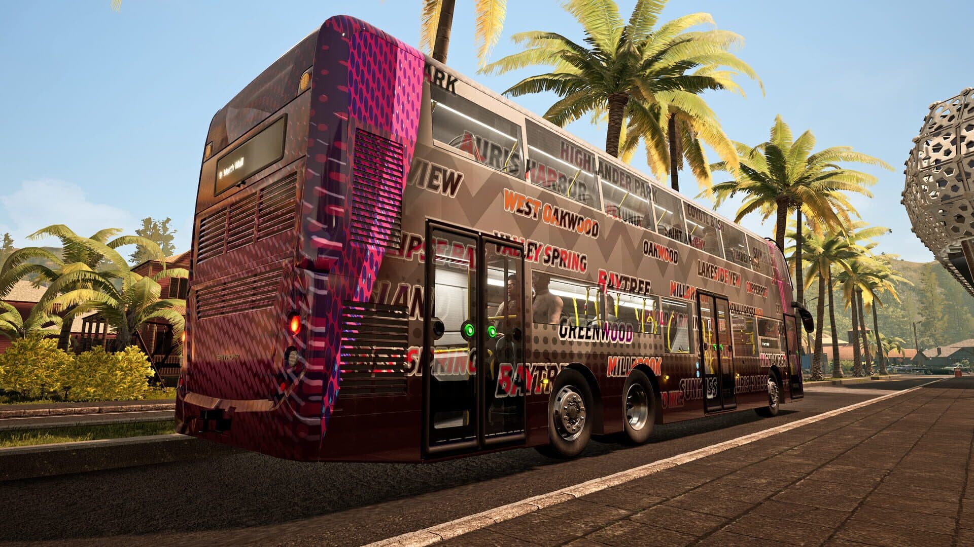 Bus Simulator 21: Angel Shores Insider Skin Pack screenshot 9