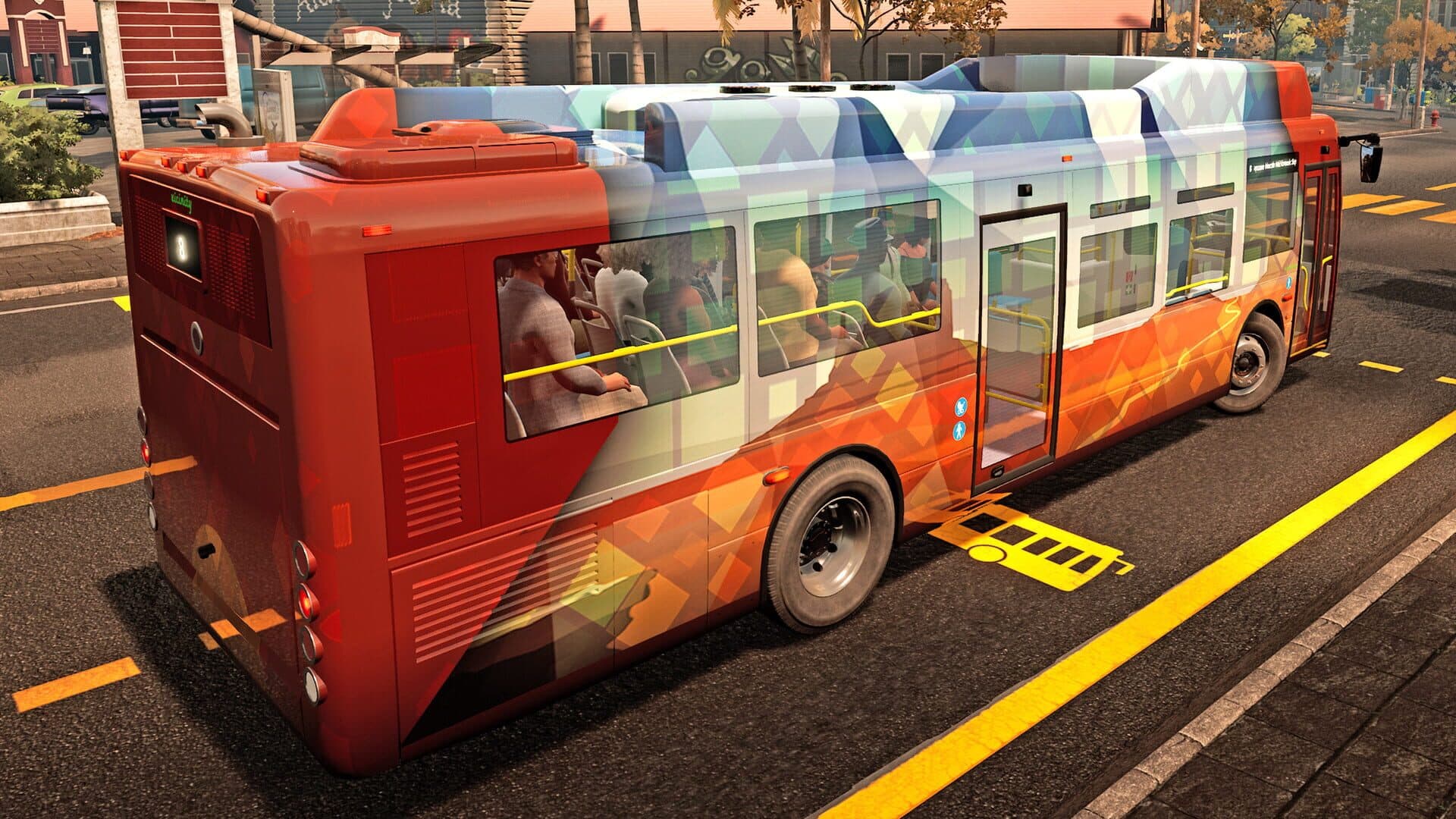 Bus Simulator 21: USA Skin Pack screenshot 2