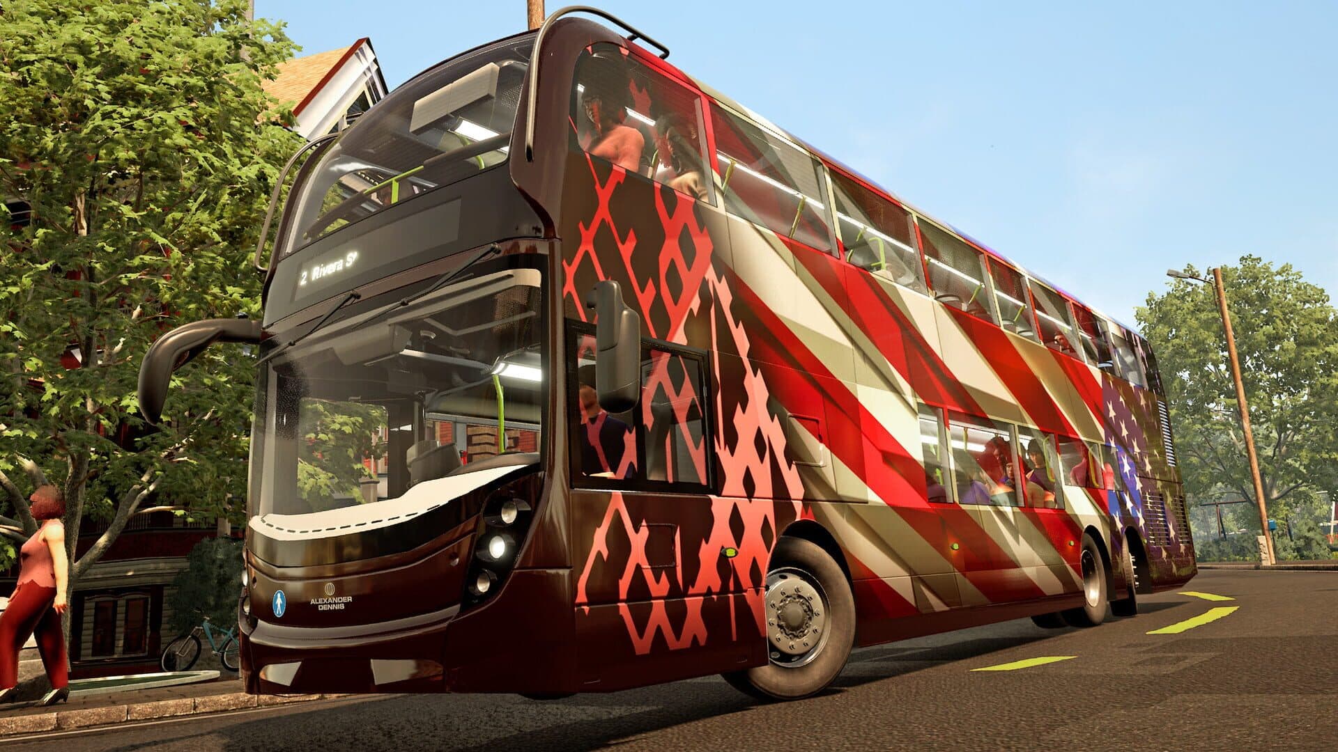 Bus Simulator 21: USA Skin Pack screenshot 6