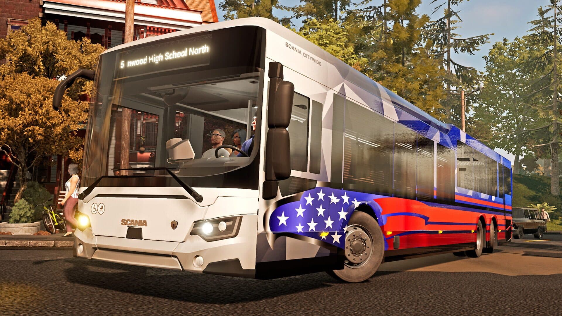 Bus Simulator 21: USA Skin Pack screenshot 8