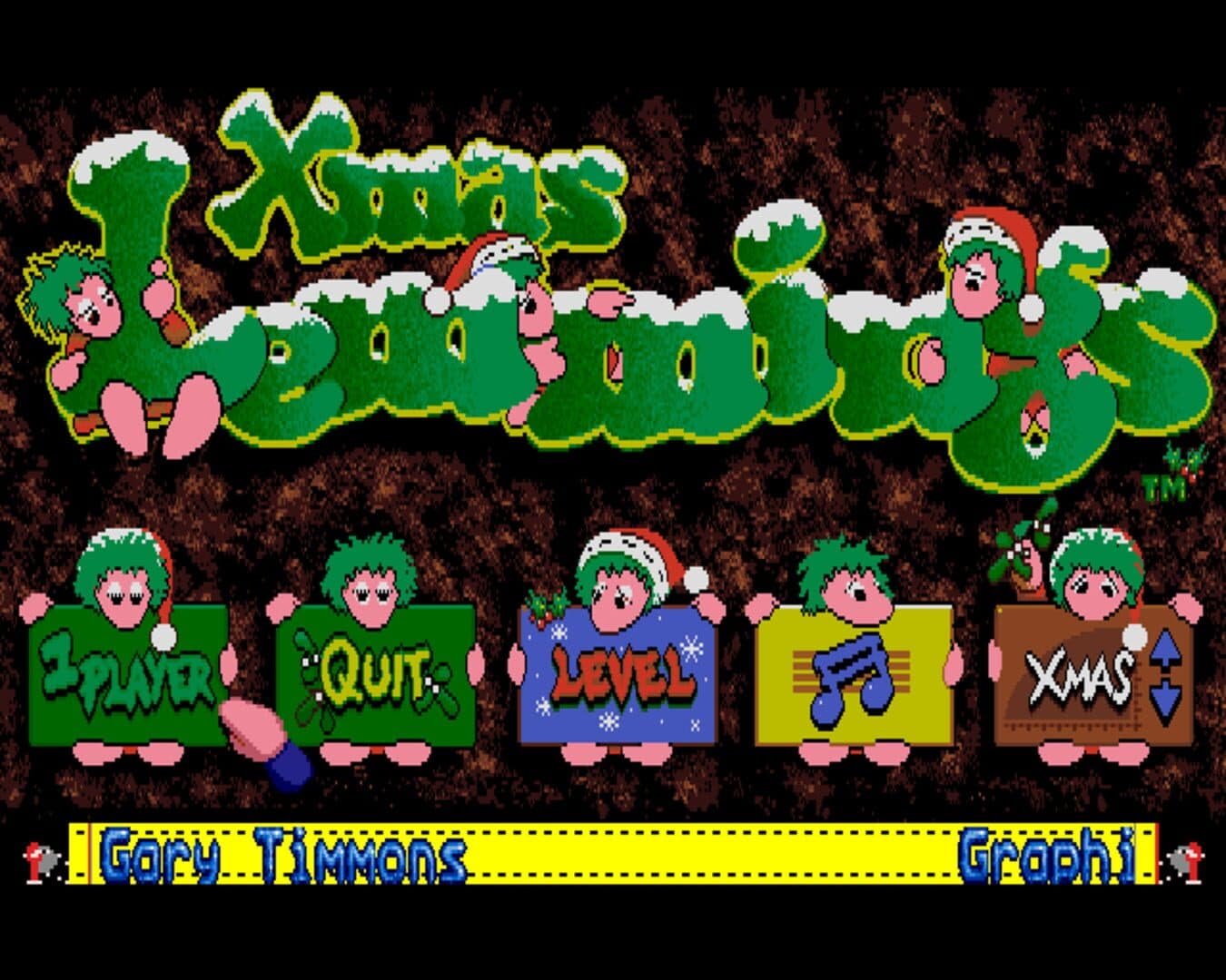 Xmas Lemmings screenshot 2