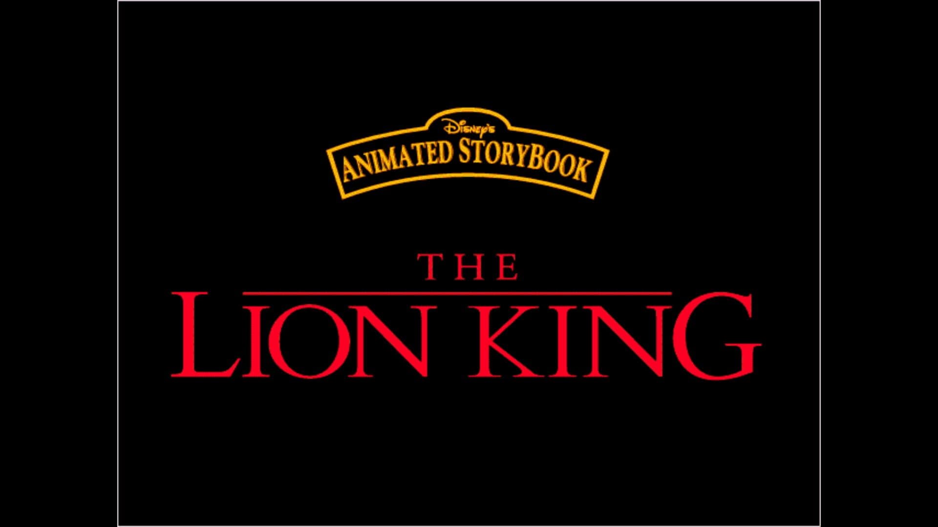 Disney's Animated Storybook: The Lion King screenshot 2