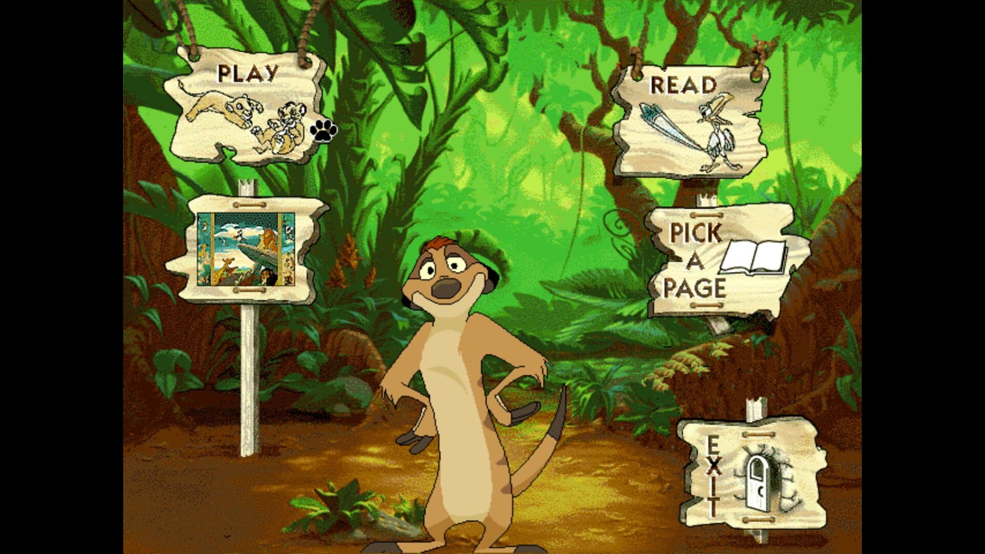 Disney's Animated Storybook: The Lion King screenshot 3