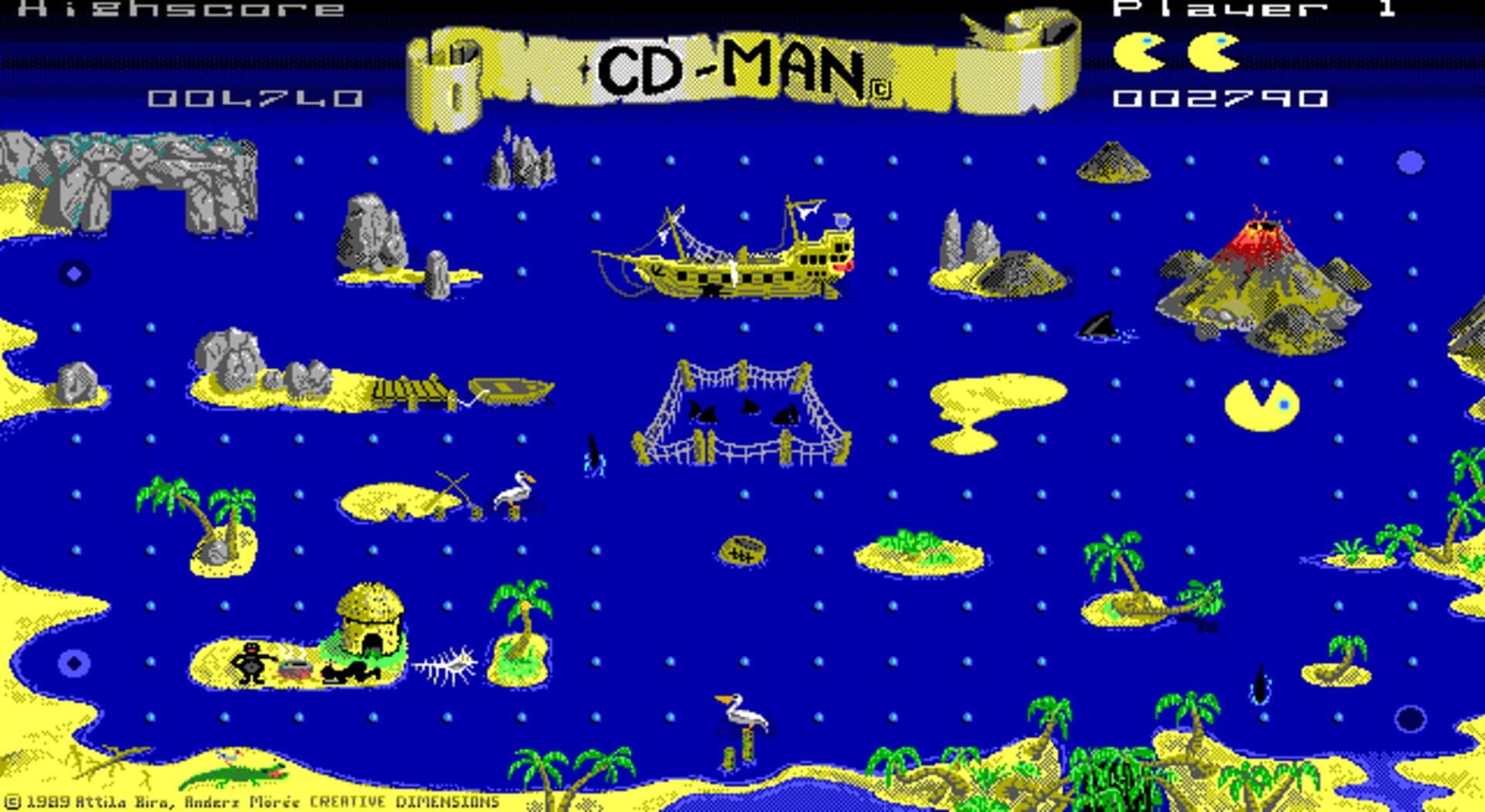 CD-Man screenshot 1