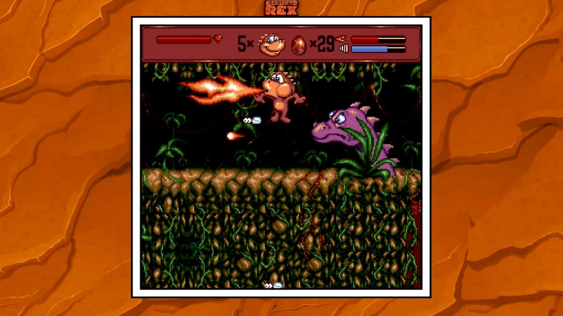 QUByte Classics: Radical Rex screenshot 1