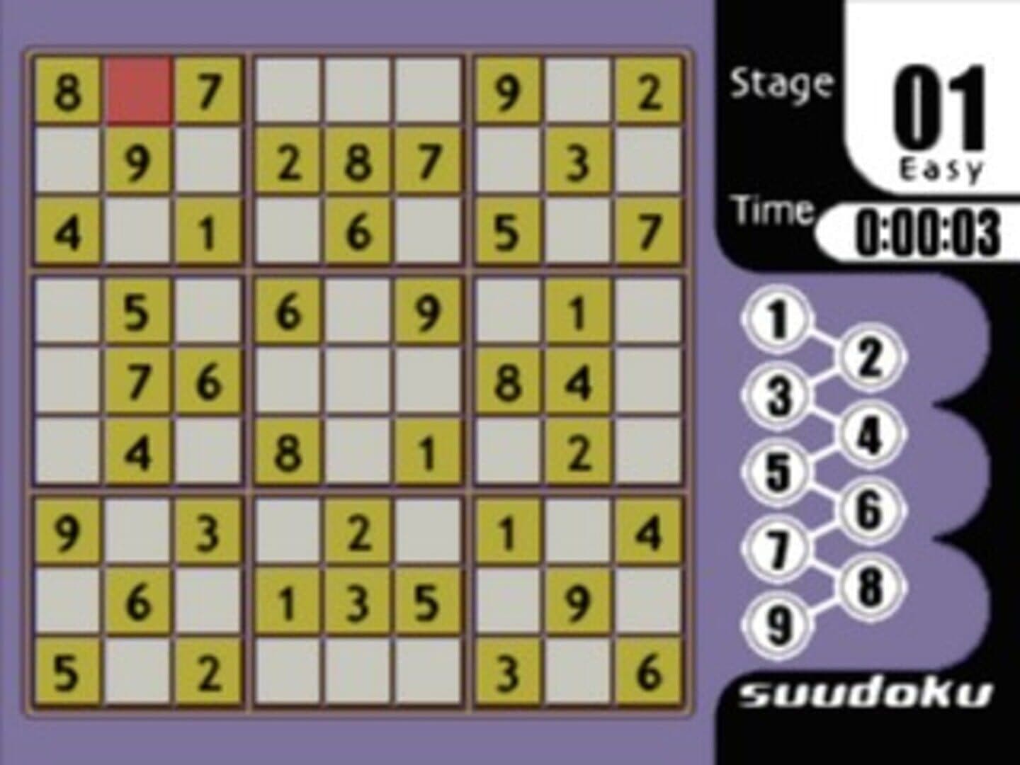 SuperLite 1500 Series: Sudoku 4 screenshot 1