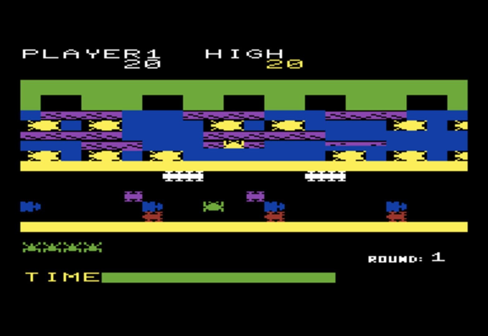 Frogger screenshot 1