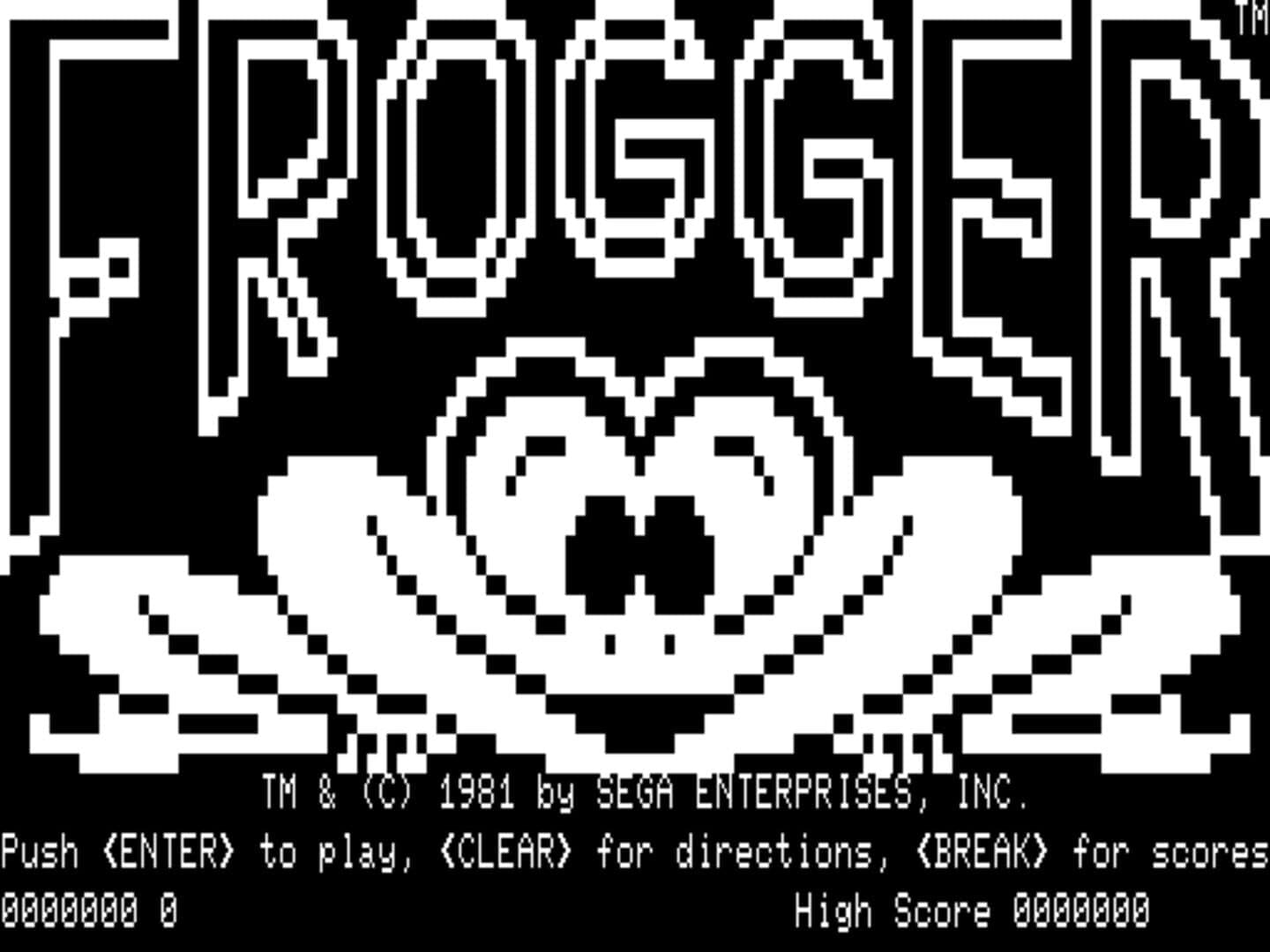 Frogger screenshot 1