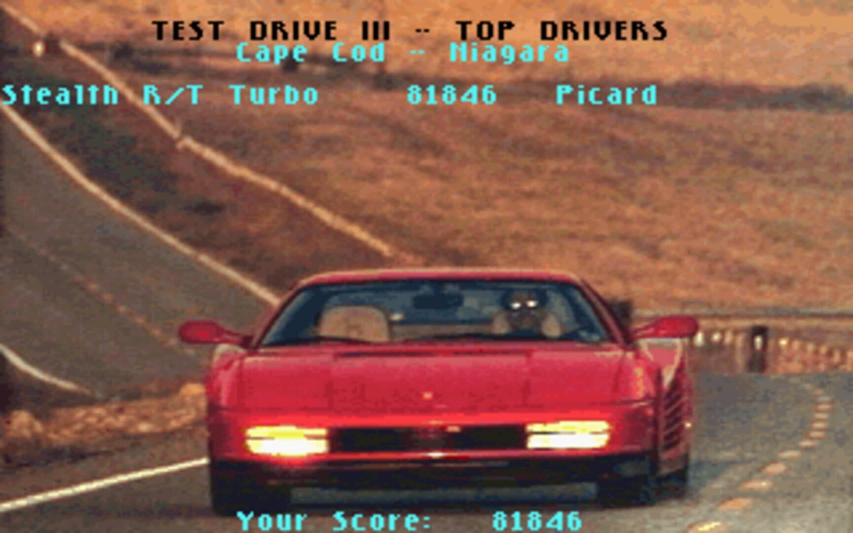 Road & Car: Test Drive III - The Passion: Add-On Disk 1 screenshot 13