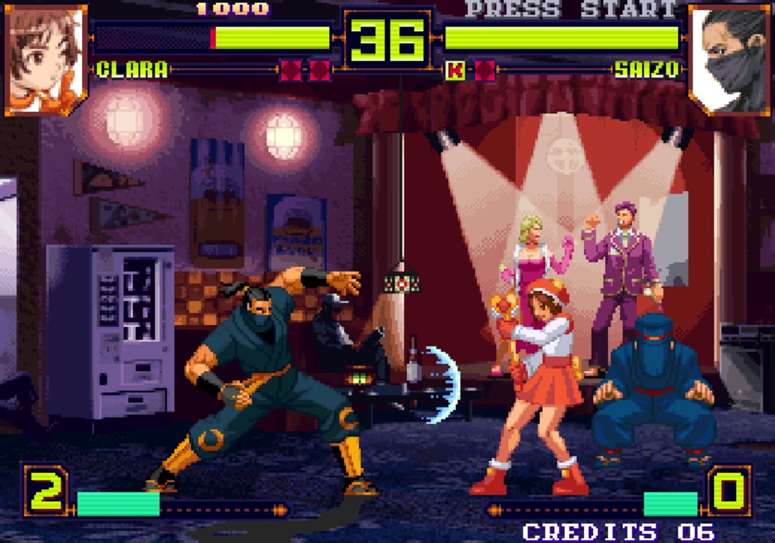 Power Instinct Matrimelee screenshot 1