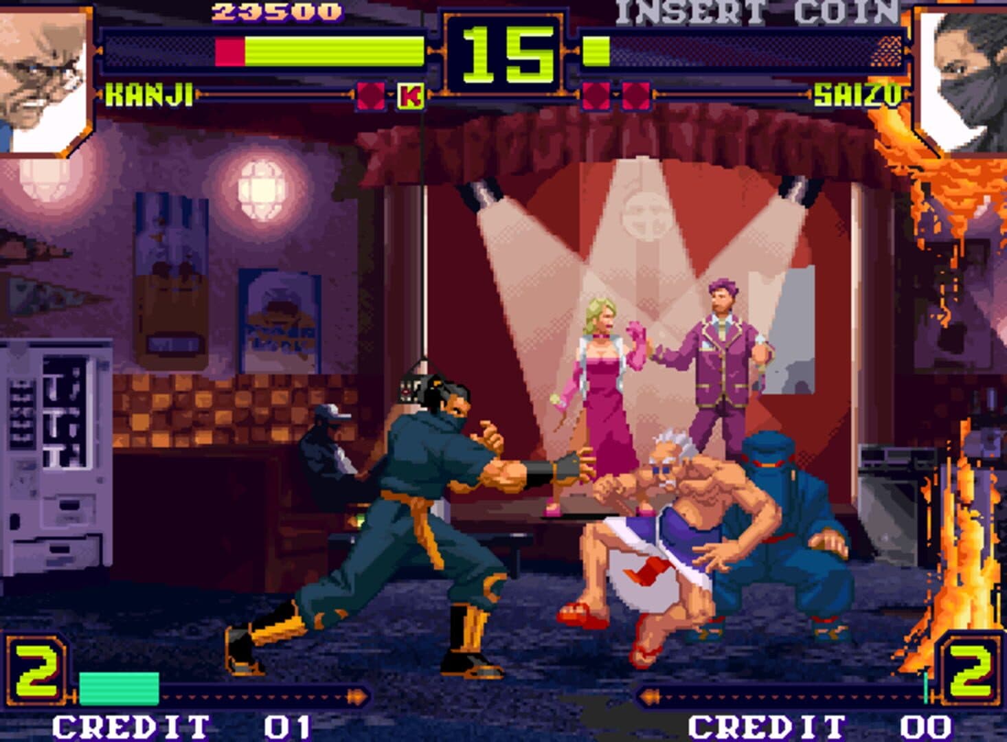 Power Instinct Matrimelee screenshot 2