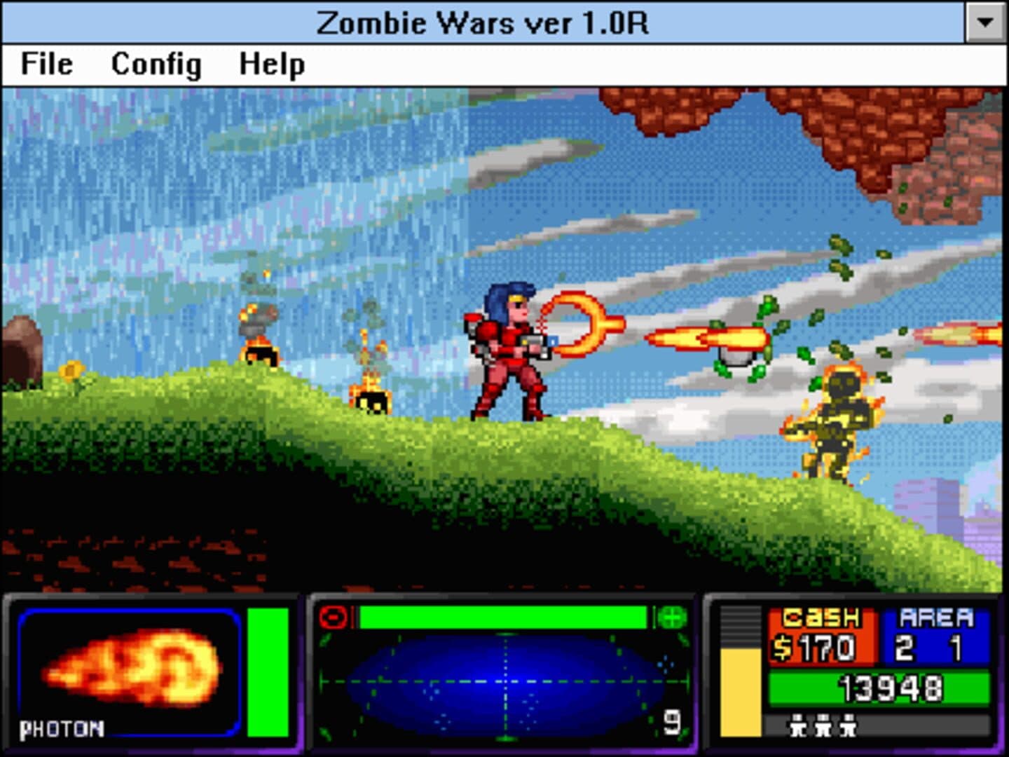 Halloween Harry in Zombie Wars screenshot 10