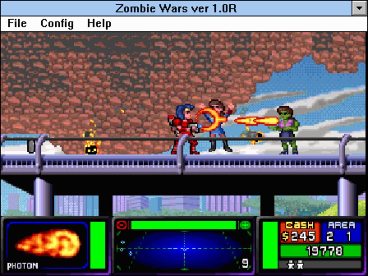 Halloween Harry in Zombie Wars screenshot 11