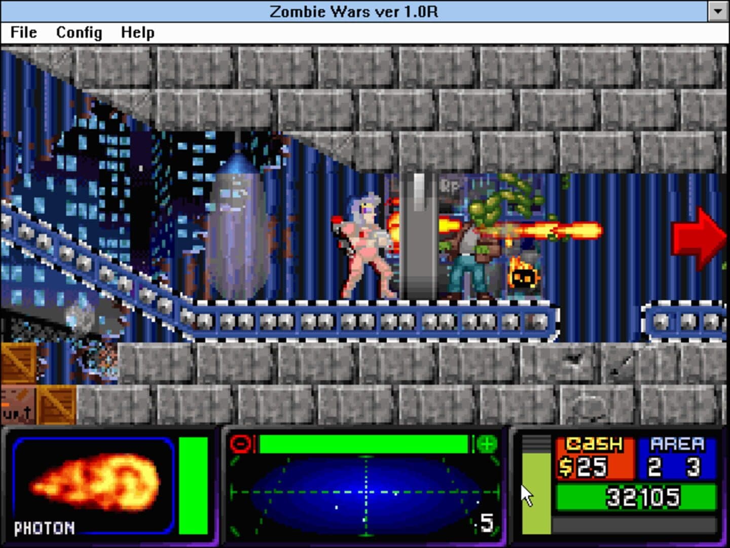Halloween Harry in Zombie Wars screenshot 15