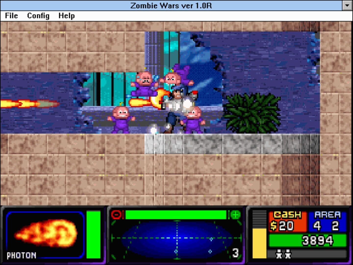 Halloween Harry in Zombie Wars screenshot 1