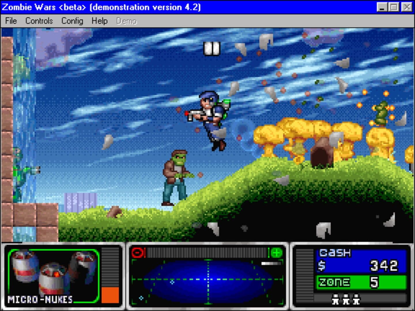 Halloween Harry in Zombie Wars screenshot 16
