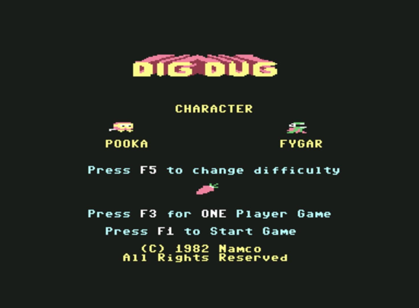 Dig Dug screenshot 1