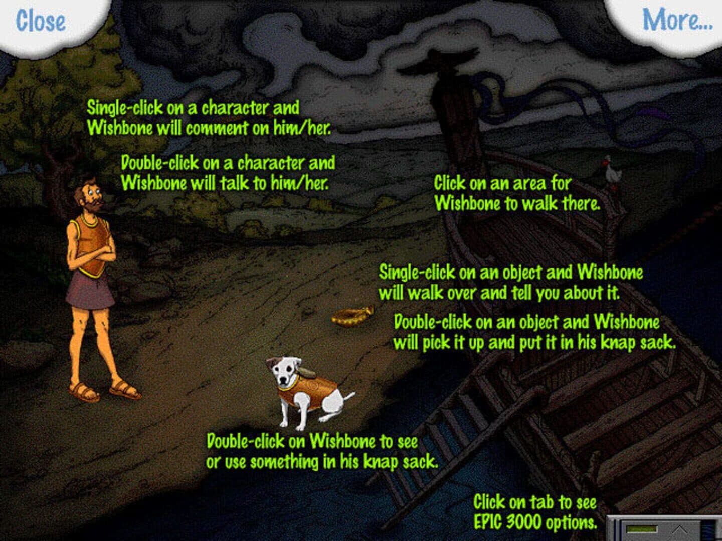 Wishbone and the Amazing Odyssey screenshot 7