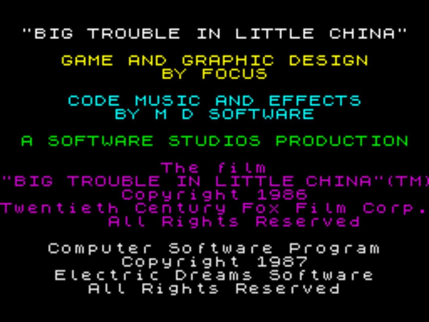 Big Trouble in Little China screenshot 11