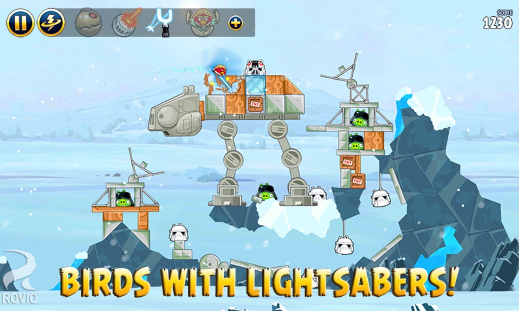 Angry Birds Star Wars HD screenshot 2