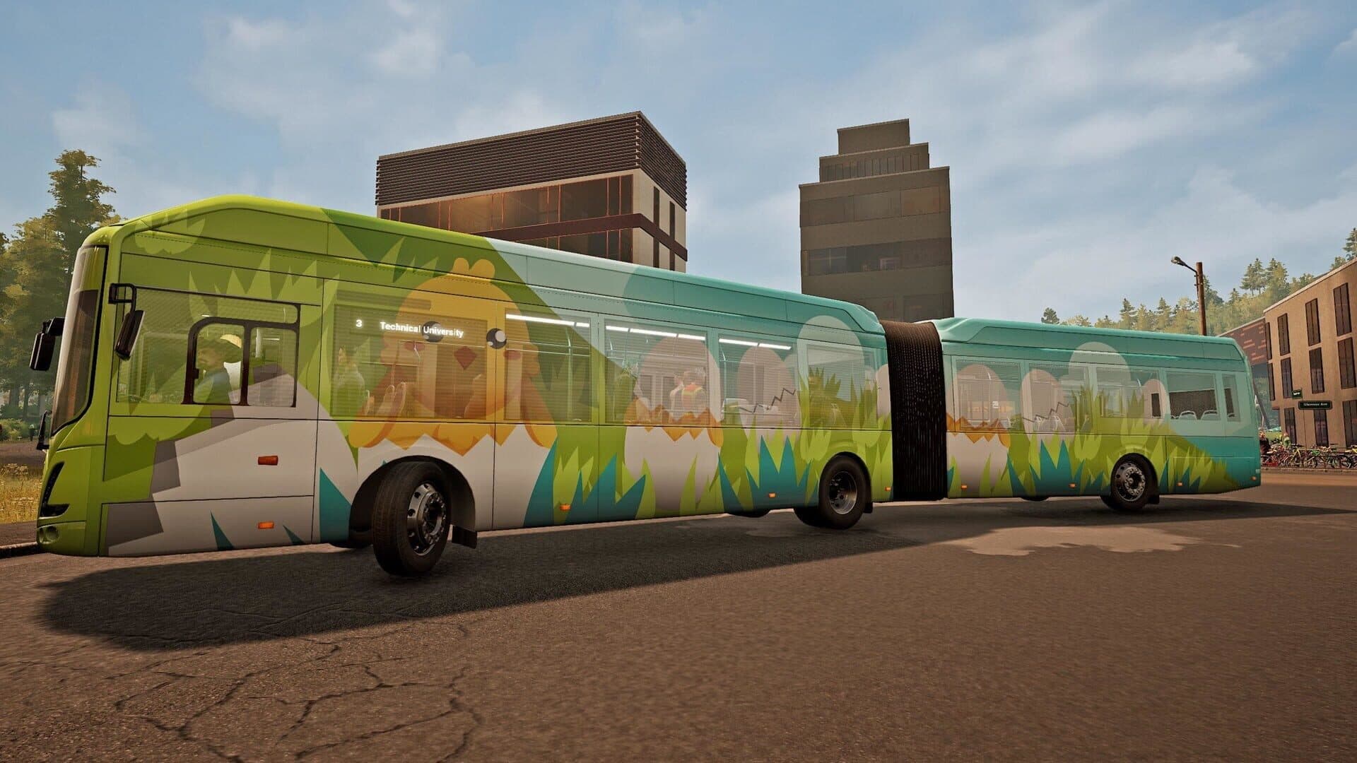 Bus Simulator 21: Easter Skin Pack screenshot 9