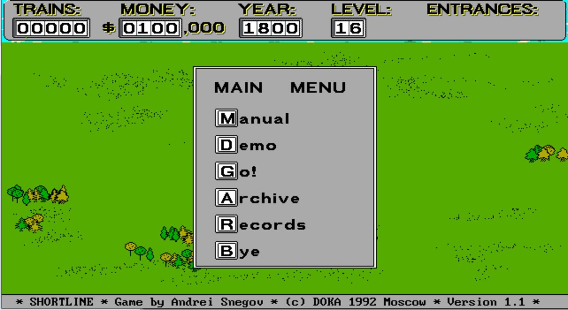 Shortline Railroad screenshot 1