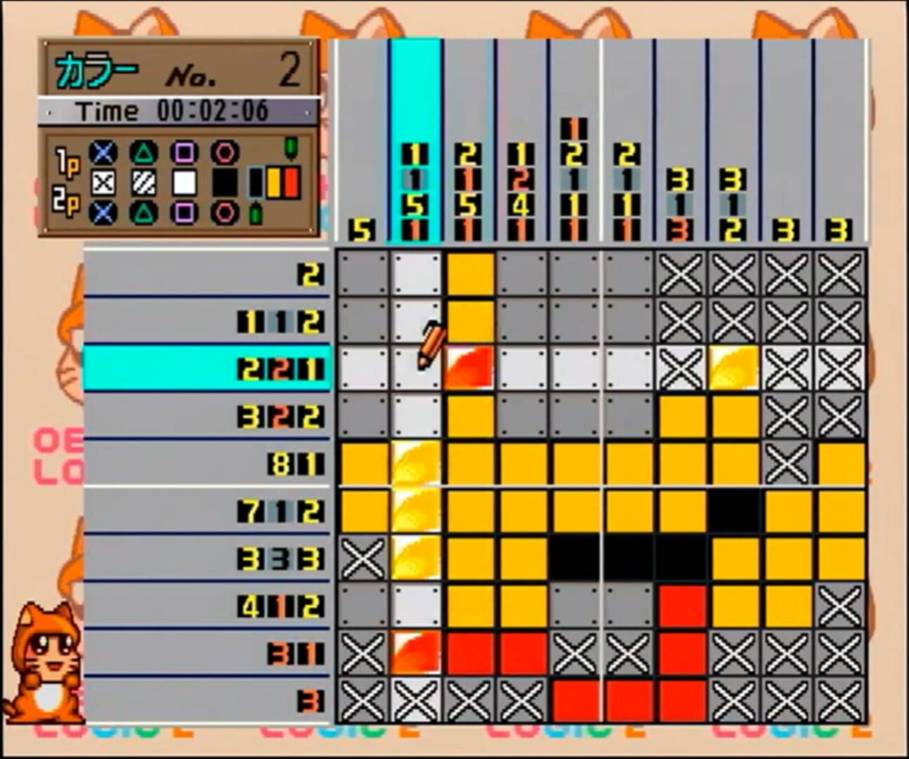 O-chan no Oekaki Logic 2 screenshot 5