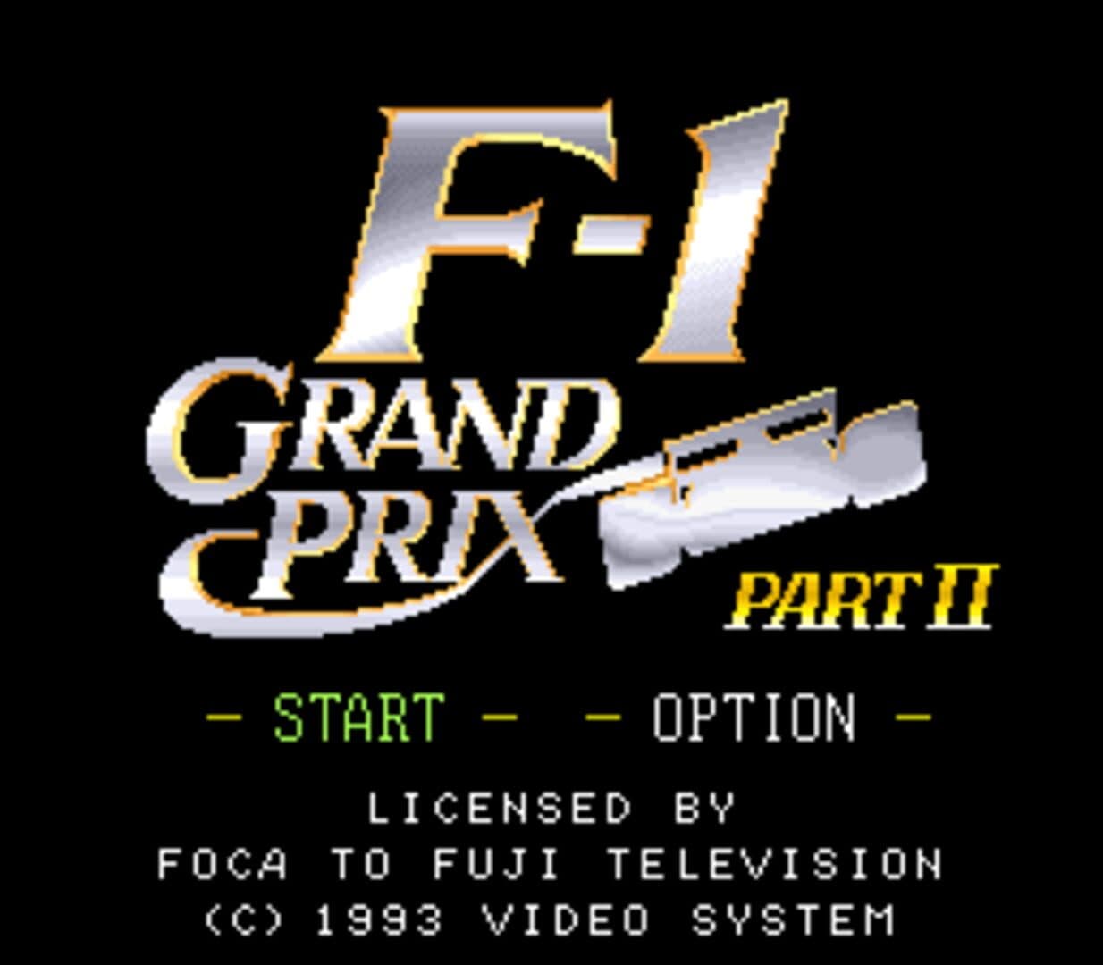 F-1 Grand Prix Part II screenshot 1