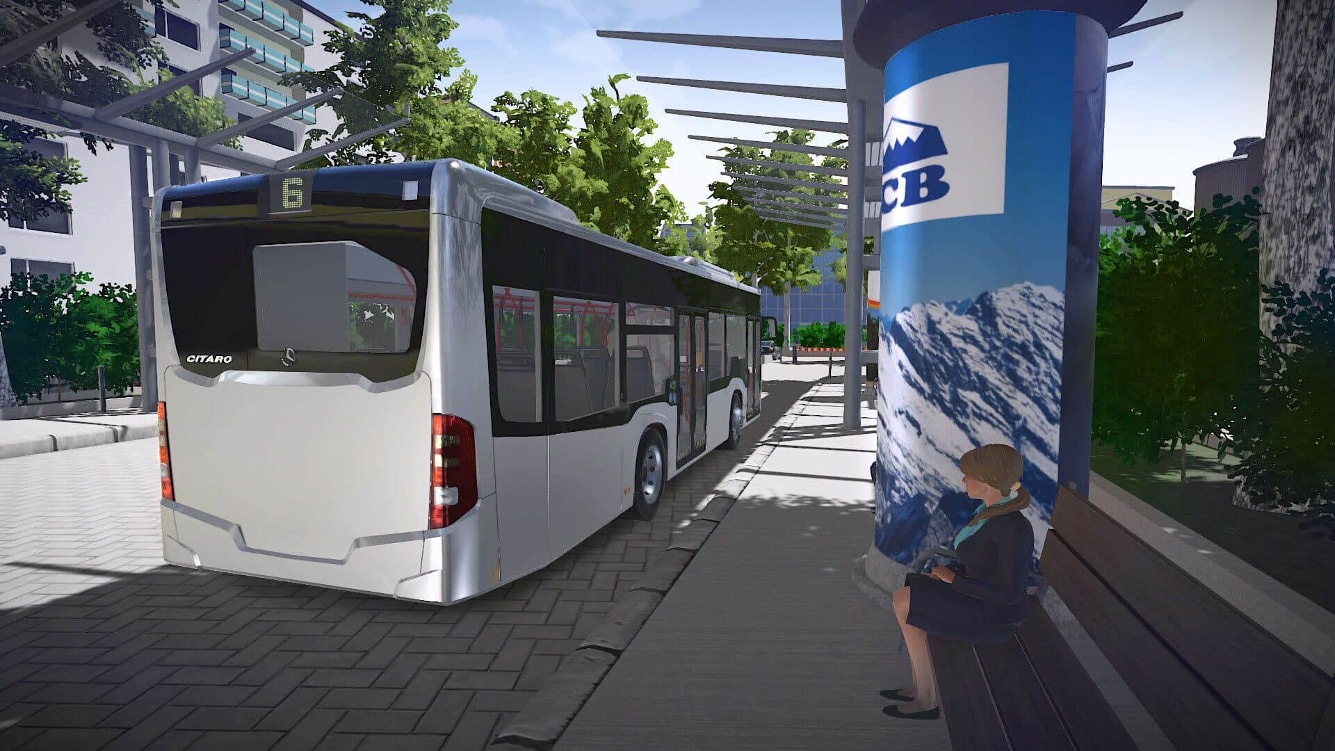 Bus Simulator 16: Mercedes-Benz-Citaro screenshot 6