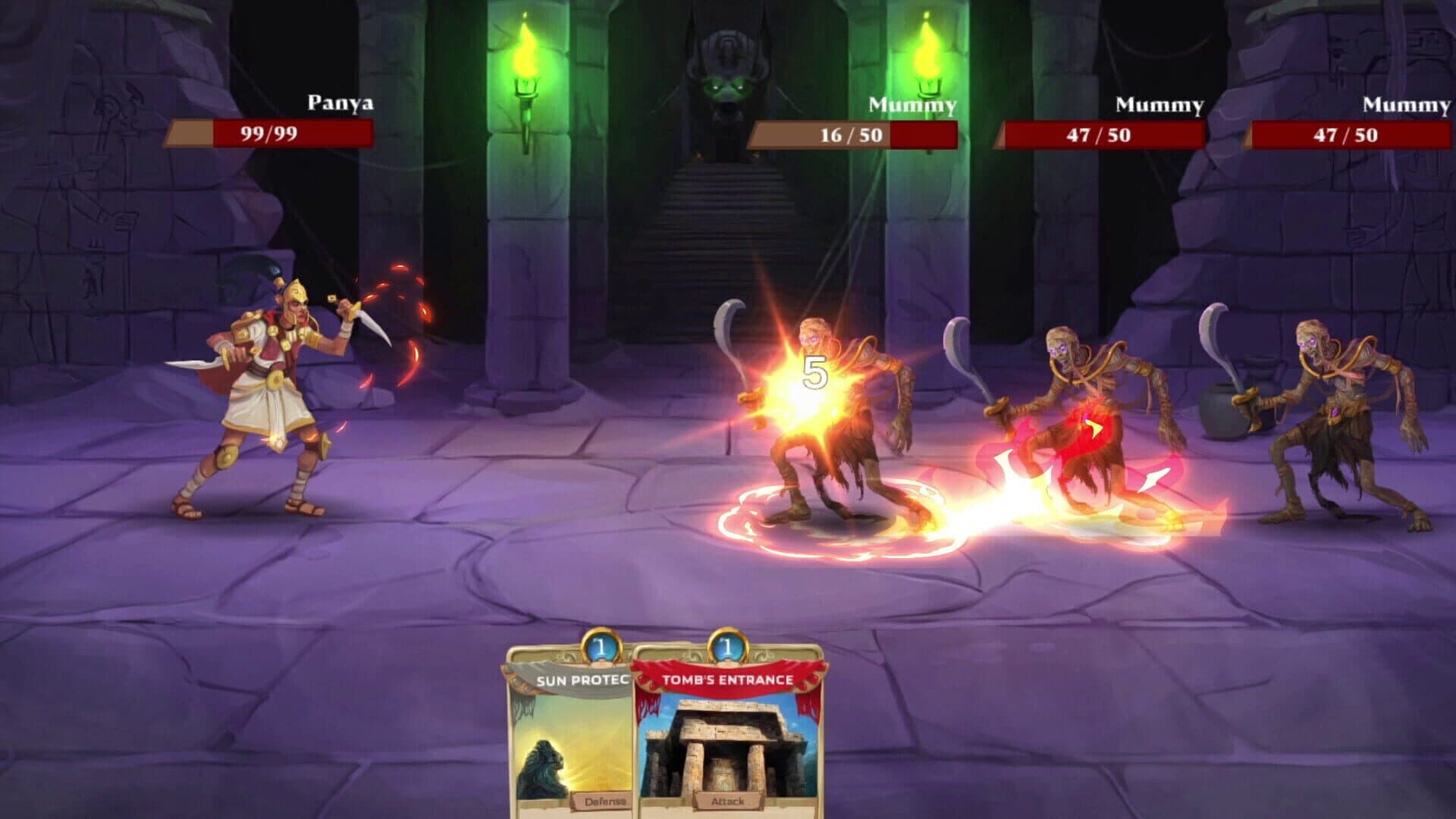 Creeping Deck: Pharaoh's Curse screenshot 1