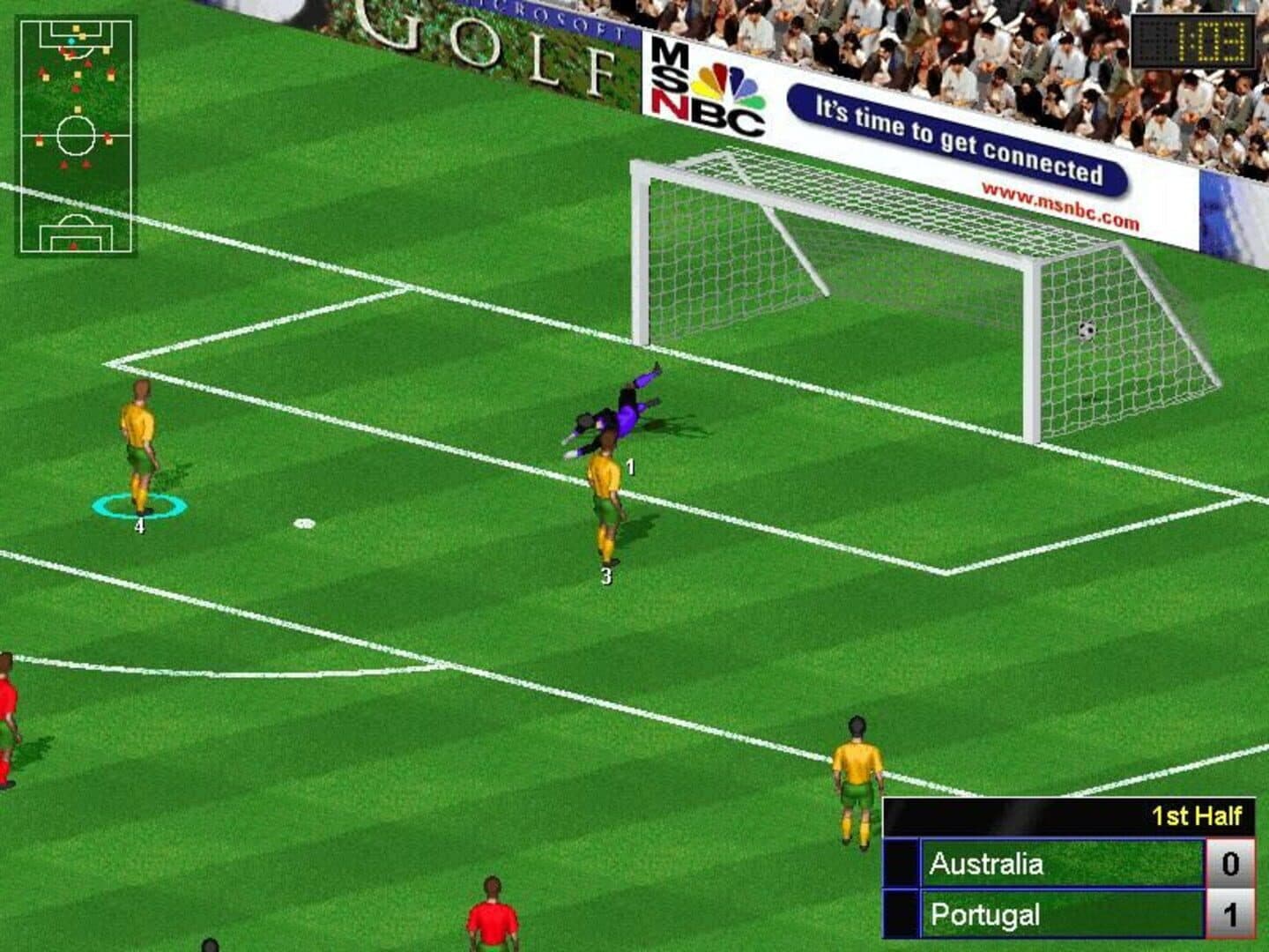 Microsoft Soccer screenshot 1