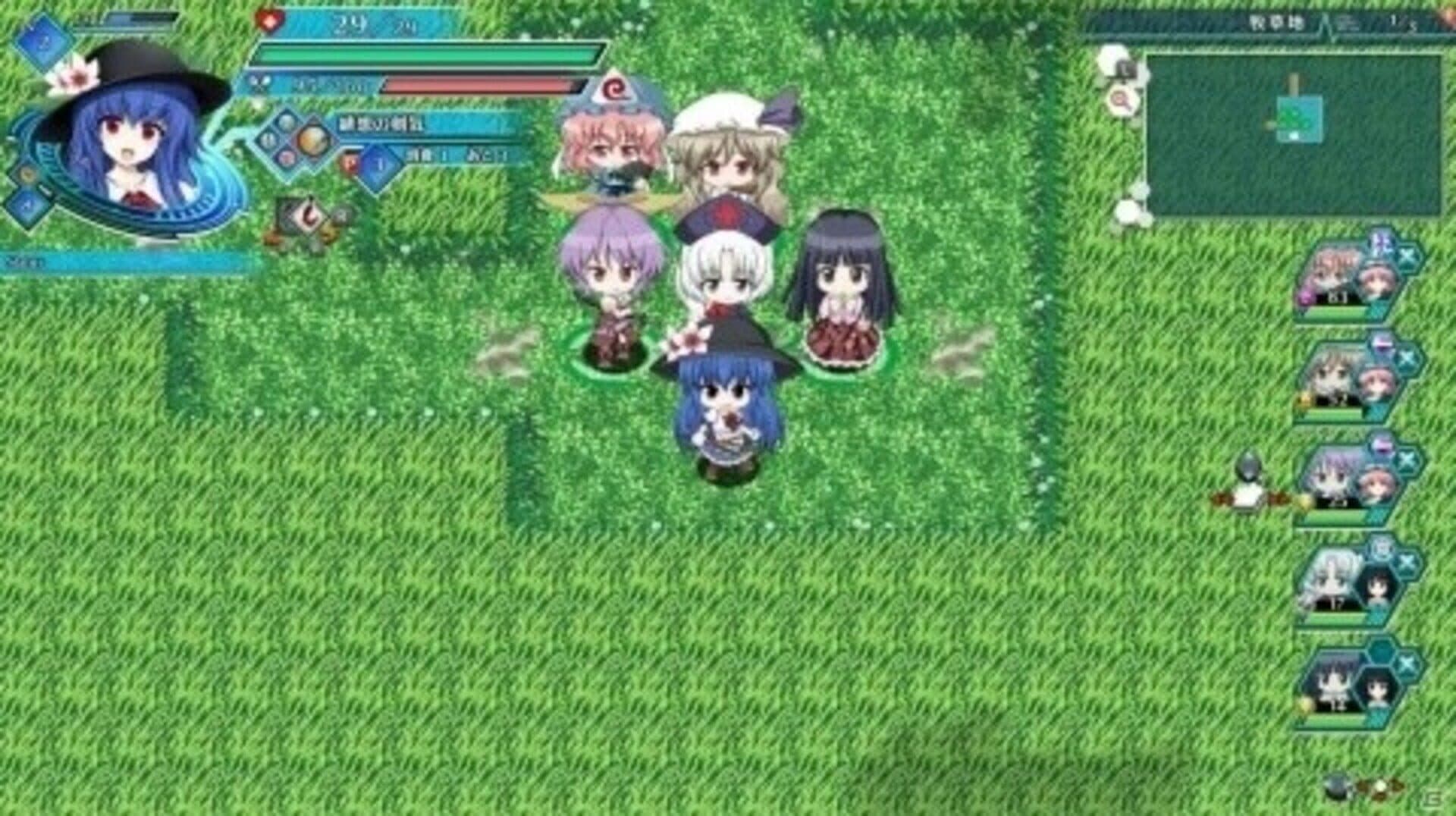 Touhou Genso Wanderer: Lotus Labyrinth - Lotus Friends screenshot 5