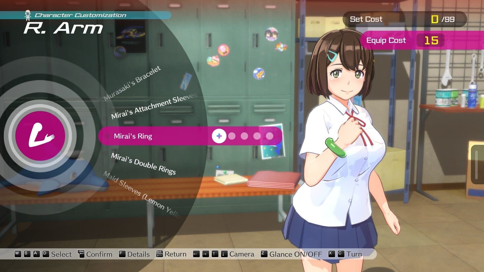 Kandagawa Jet Girls: Murasaki & Mirai Character Set screenshot 5